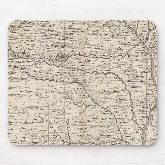 A Map of the British Empire in America Sheet 5 Mouse Mat (Front)