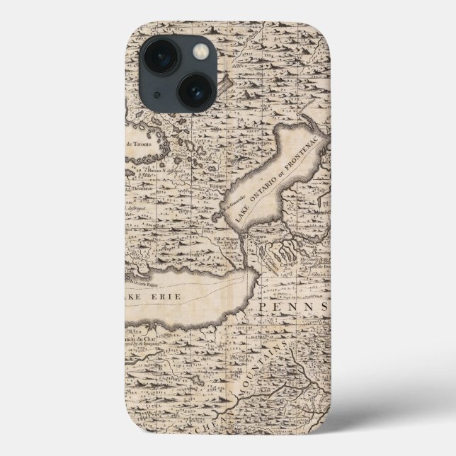 A Map of the British Empire in America Sheet 6 Case-Mate iPhone Case (Back)