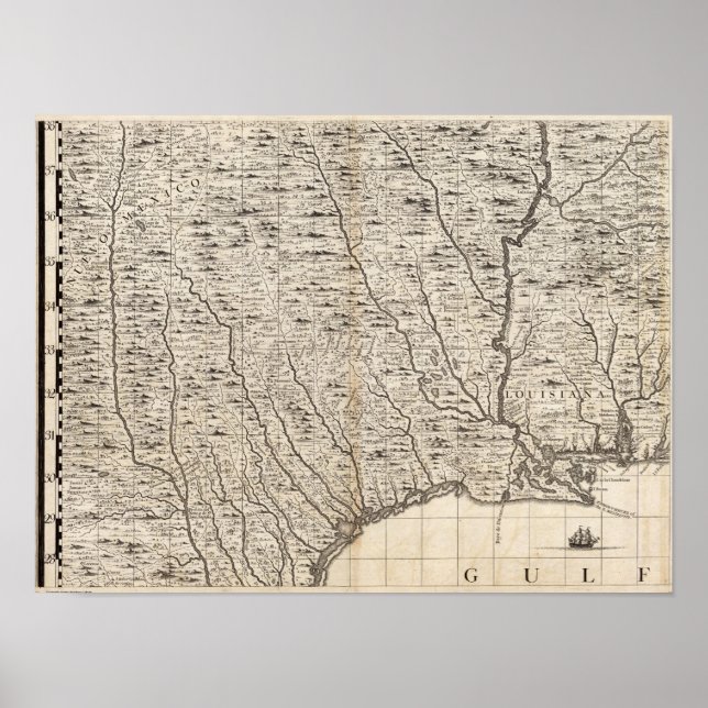 A Map of the British Empire in America Sheet 9 Poster (Front)