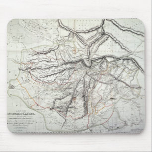 A Map of the Kingdom of Kabul Mouse Mat