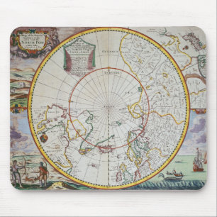 A Map of the North Pole Mouse Mat