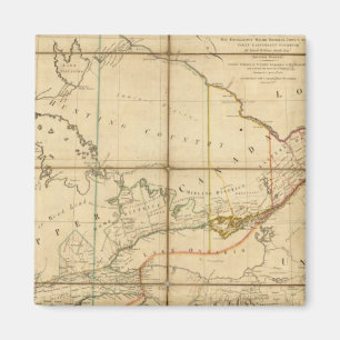 A Map of the Province of Upper Canada Magnet
