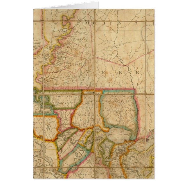 A Map of the State of Louisiana (Front)