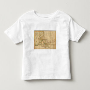 A Map of the State of Louisiana Toddler T-Shirt