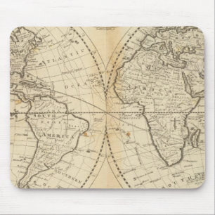 A Map of the World Mouse Mat