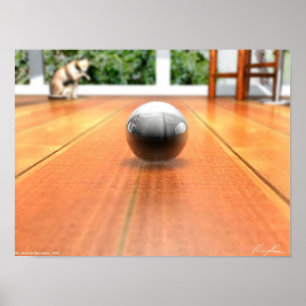 A Marble's Wold - Color Poster