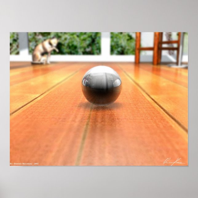 A Marble's Wold - Color Poster (Front)