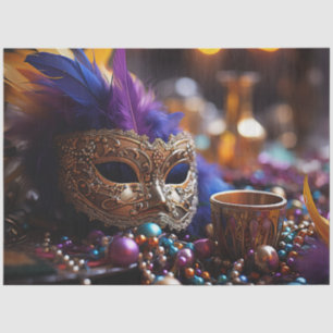 A Mardi Gras Masquerade Design Series 1 Tissue Paper
