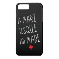 A Mari Usque Ad Mare Cell Phone Case, Canadian