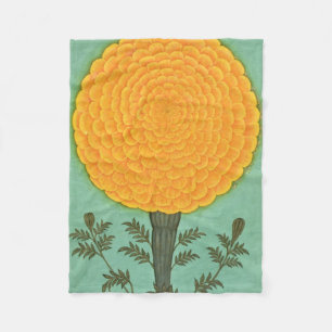 A Marigold, from the Small Clive Album (w/c on pap Fleece Blanket