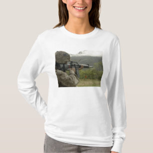 A Marine conducts drills T-Shirt