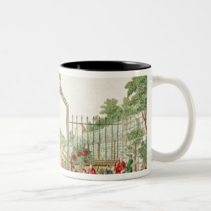 A Market Garden at One of the Gates of Paris Two-Tone Coffee Mug