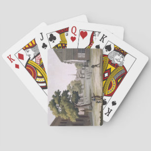 A market square, Philadelphia, Pennsylvania, from Playing Cards