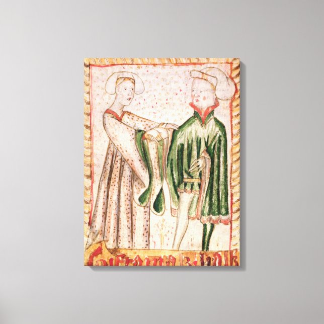 A Marriage Canvas Print (Front)