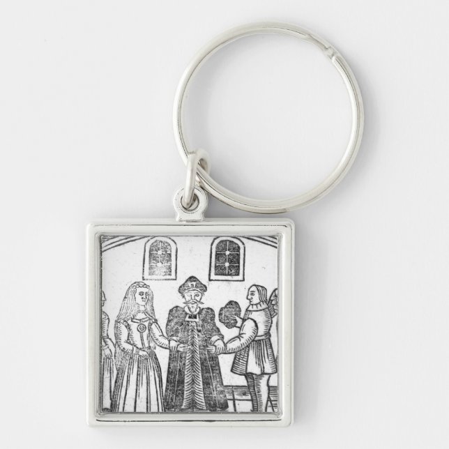 A Marriage Ceremony Key Ring (Front)