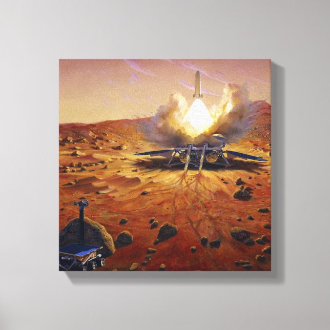 A Mars ascent vehicle 2 Canvas Print (Front)