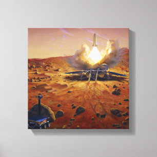 A Mars ascent vehicle Canvas Print