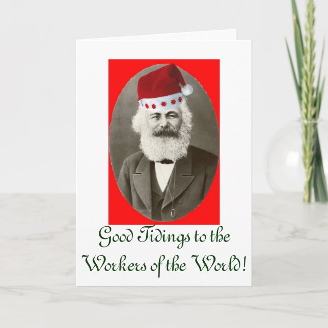 A Marx Holiday Card (Front)