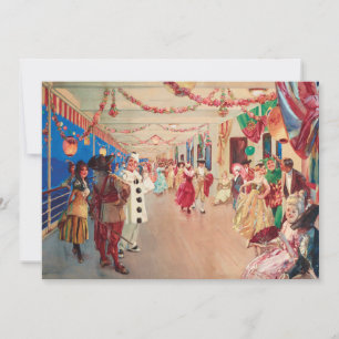 A Masked Ball on a Ship Victor Gabriel Gilbert