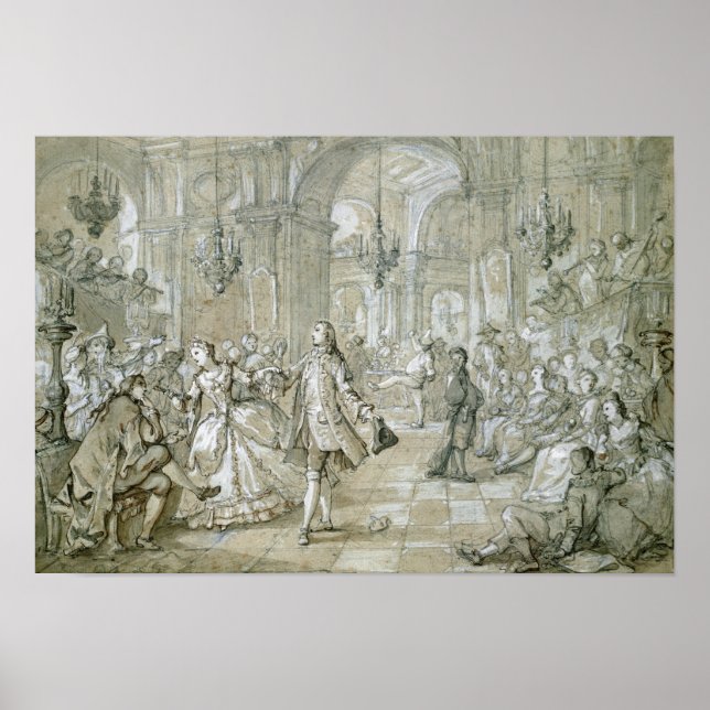 A Masquerade Ball Poster (Front)