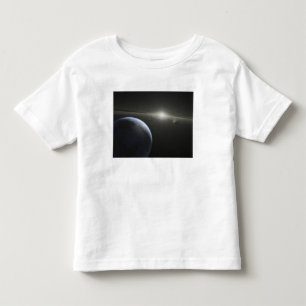 A massive asteroid belt in orbit around a star toddler T-Shirt
