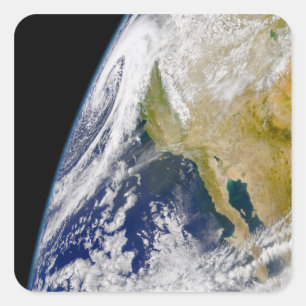 A massive low pressure system square sticker