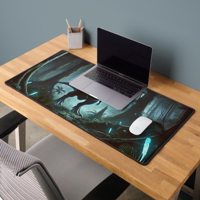 A massive Tyrannosaurus rex  Desk Mat (Office 2)