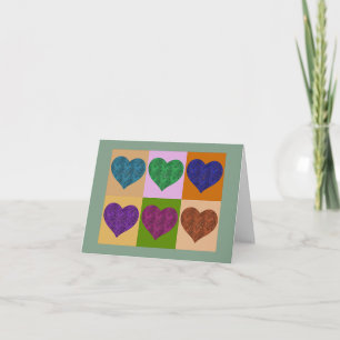 A-MAZE-ING HEARTS CARD