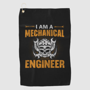 A Mechanical Engineer Golf Towel