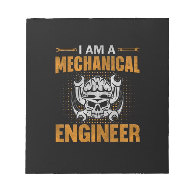 A Mechanical Engineer Notepad (Front)