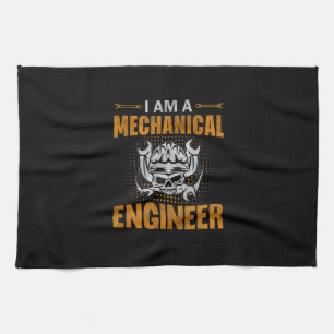 A Mechanical Engineer Tea Towel
