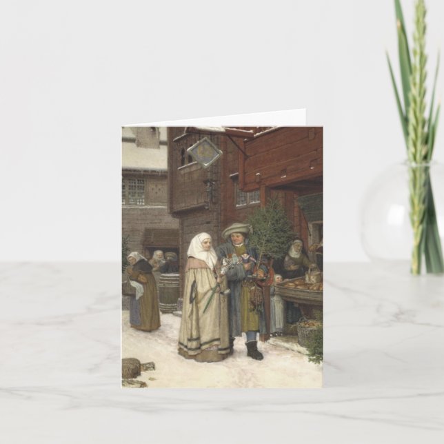 A Mediaeval Christmas Card (Front)