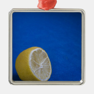 A Mediterranean Lemon Metal Tree Decoration