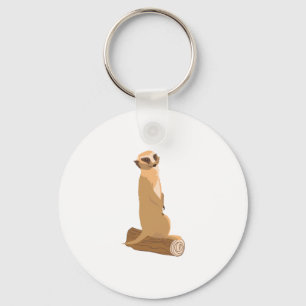 A Meerkat Key Ring