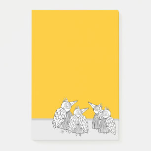 A Meeting of the Birds Dry Erase Board Post-it Notes