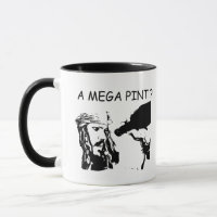 A Mega Pint? Jhonny and Amber Meme Coffee
