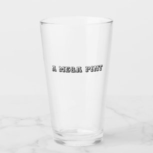 A Mega Pint Wine Barware Humour Black Glass