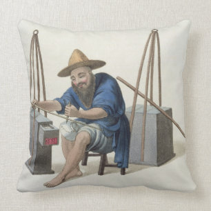 A Mender of Porcelain, plate 28 from 'The Costume Cushion