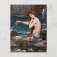 A mermaid by John William Waterhouse 1900 CC1005