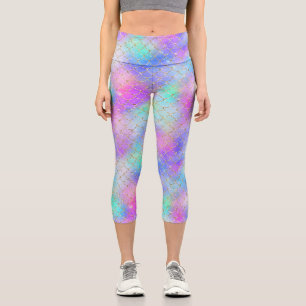 A Mermaid Galaxy Series Design 10 Capri Leggings