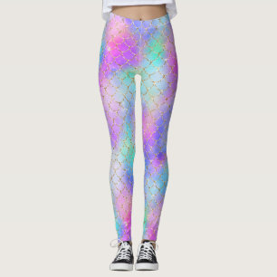 A Mermaid Galaxy Series Design 10 Leggings