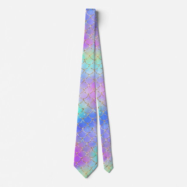 A Mermaid Galaxy Series Design 10  Tie (Front)