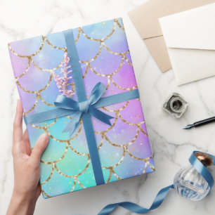 A Mermaid Galaxy Series Design 10  Wrapping Paper