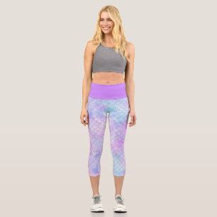 A Mermaid Galaxy Series Design 1 Capri Leggings