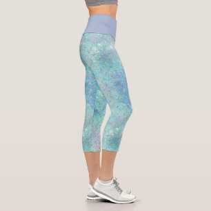 A Mermaid Galaxy Series Design 2 Capri Leggings