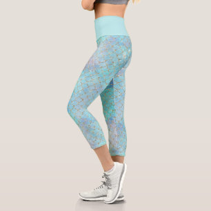 A Mermaid Galaxy Series Design 2 Capri Leggings