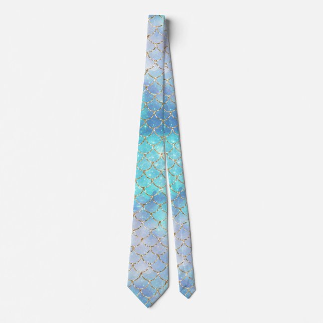 A Mermaid Galaxy Series Design 2 Tie (Front)