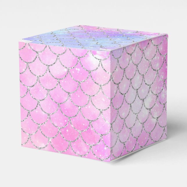 A Mermaid Galaxy Series Design 4 Favour Box (Front Side)