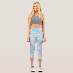 A Mermaid Galaxy Series Design 7 Capri Leggings