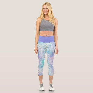 A Mermaid Galaxy Series Design 7 Capri Leggings
